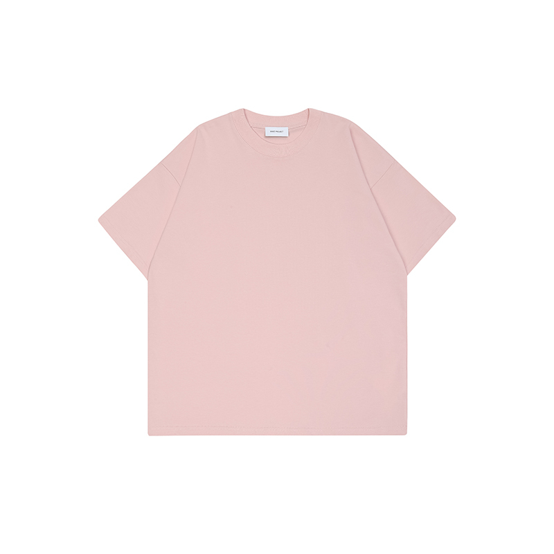 Premium 380GSM Solid Color T-shirt Minimalist Design Crewneck Unisex Oversized Fit Essential Streetwear Basic SQQZ PROJECT Original