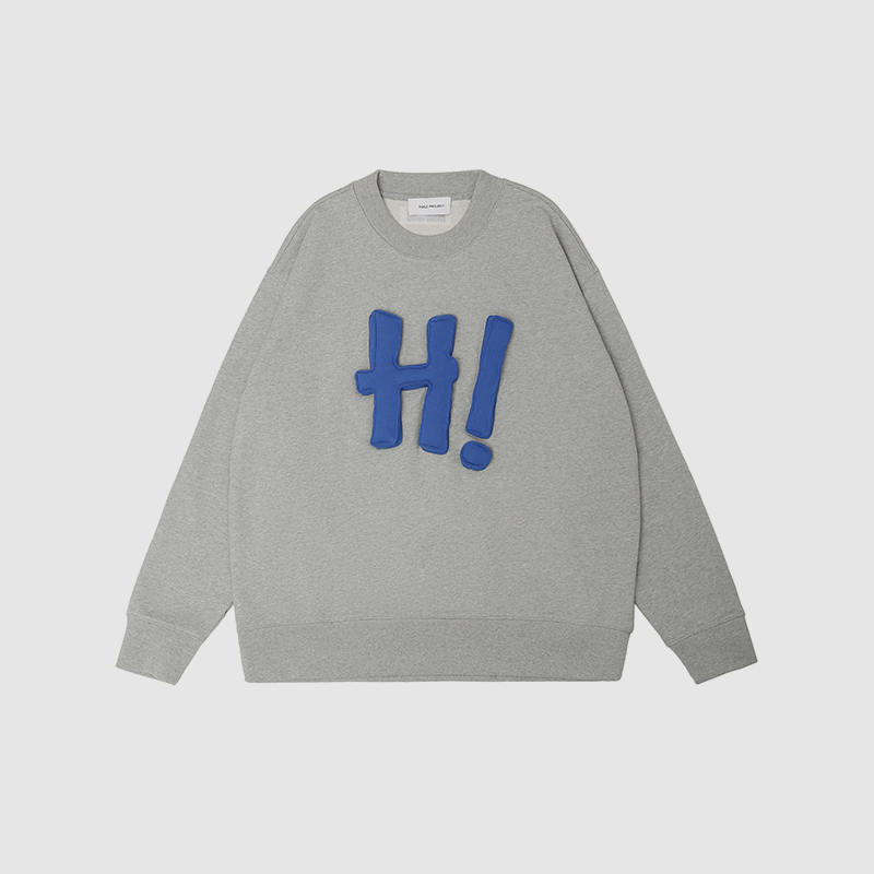 H! Crew neck sweatshirt