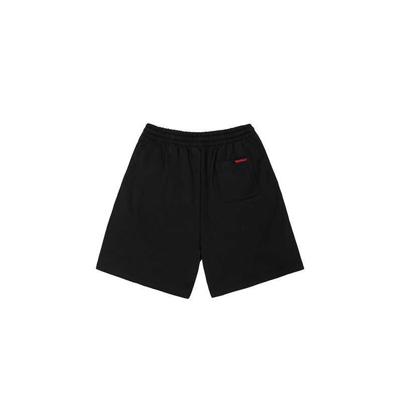 3D Multi Hearts Cotton Padding Sweatpants Shorts - Couples