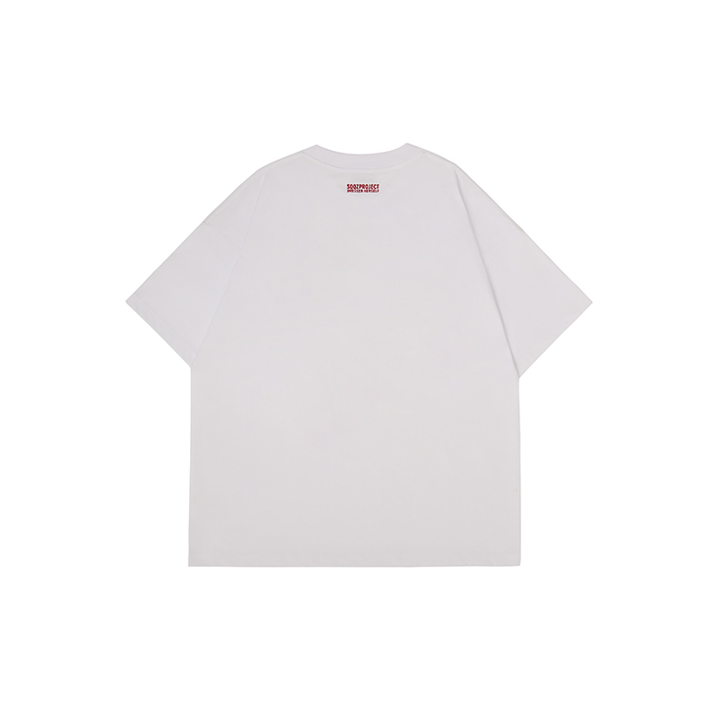 Cotton-filled 3D Raised Mickey Graphic T-shirt Hand-printed Design Crewneck Unisex Oversized Comfort Streetwear Top SQQZ PROJECT Original
