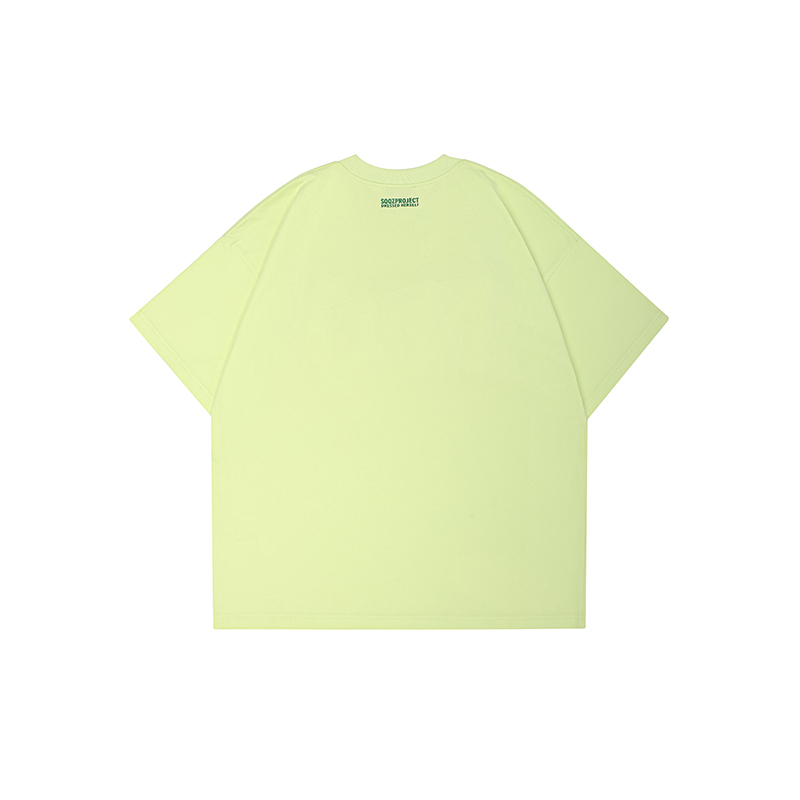 3D "NO" Cotton Padding Oversized Crewneck Short Sleeve T-Shirt - Unisex