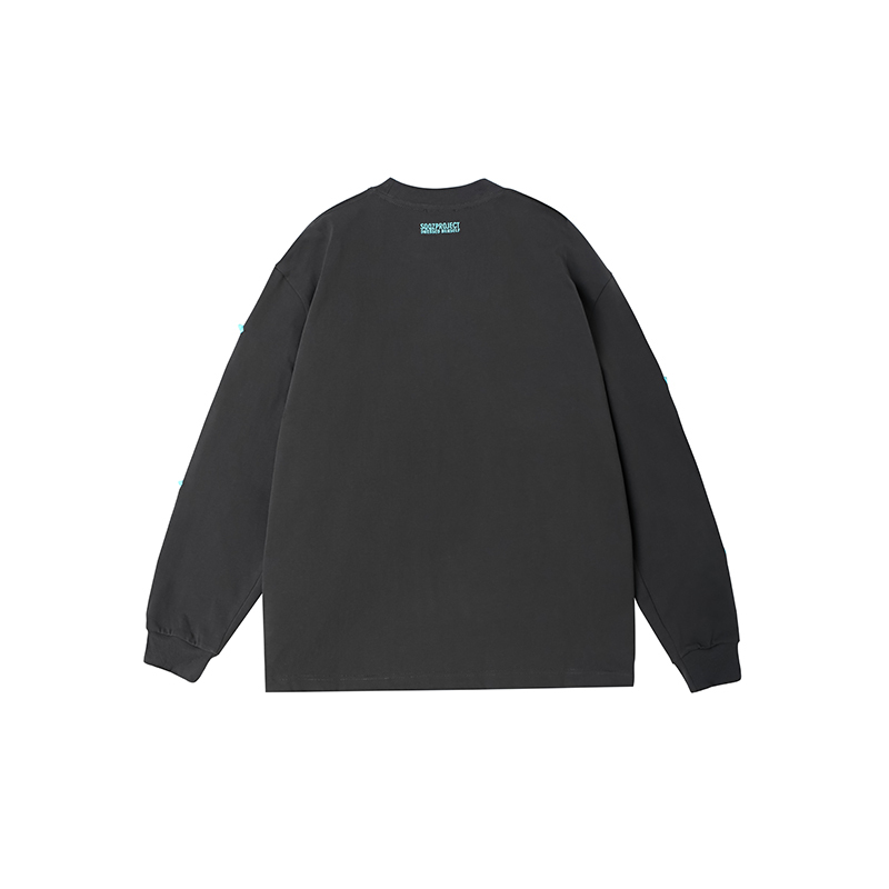 Full-body star long-sleeve T-shirt