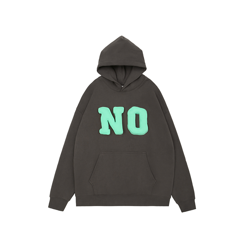No hooded sweatshirt