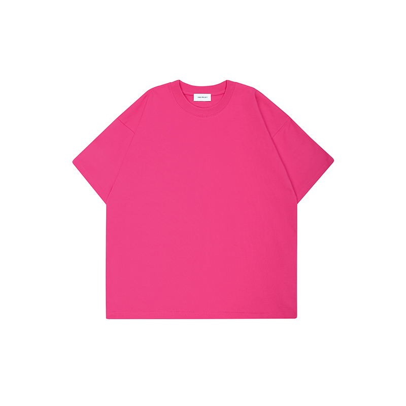 Premium 380GSM Solid Color T-shirt Minimalist Design Crewneck Unisex Oversized Fit Essential Streetwear Basic SQQZ PROJECT Original