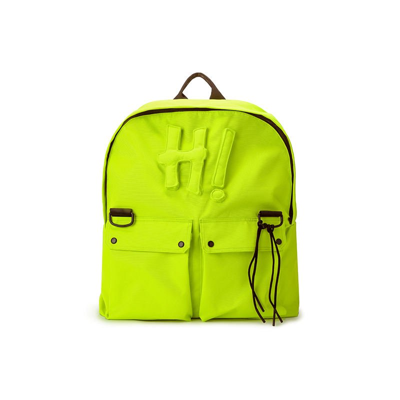 Cotton-filled 3D Raised H! Backpack Spacious Design Adjustable Straps Unisex Travel Outdoor Streetwear SQQZ PROJECT Original