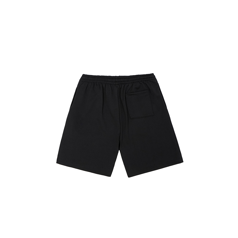 3D Heart Cotton Padding Sweatpants Shorts - Unisex