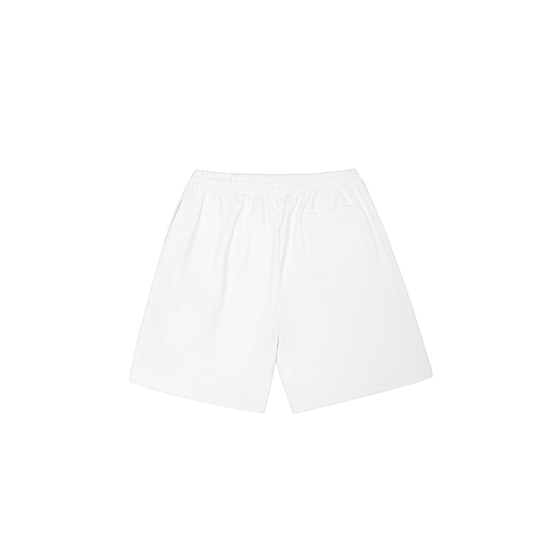 3D Heart Cotton Padding Sweatpants Shorts - Unisex