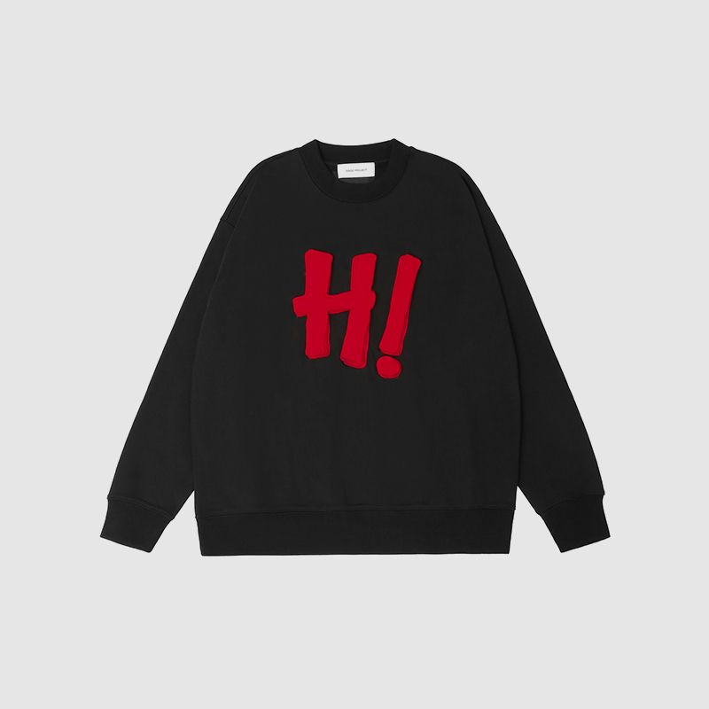 H! Crew neck sweatshirt