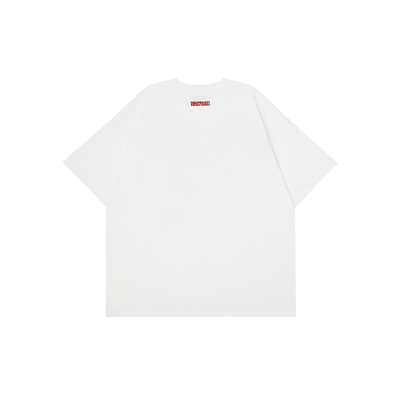 Cotton-filled 3D Raised Hand Gesture Graphic T-shirt Hand-printed Design Crewneck Unisex Oversized Comfort Streetwear Top SQQZ PROJECT Original