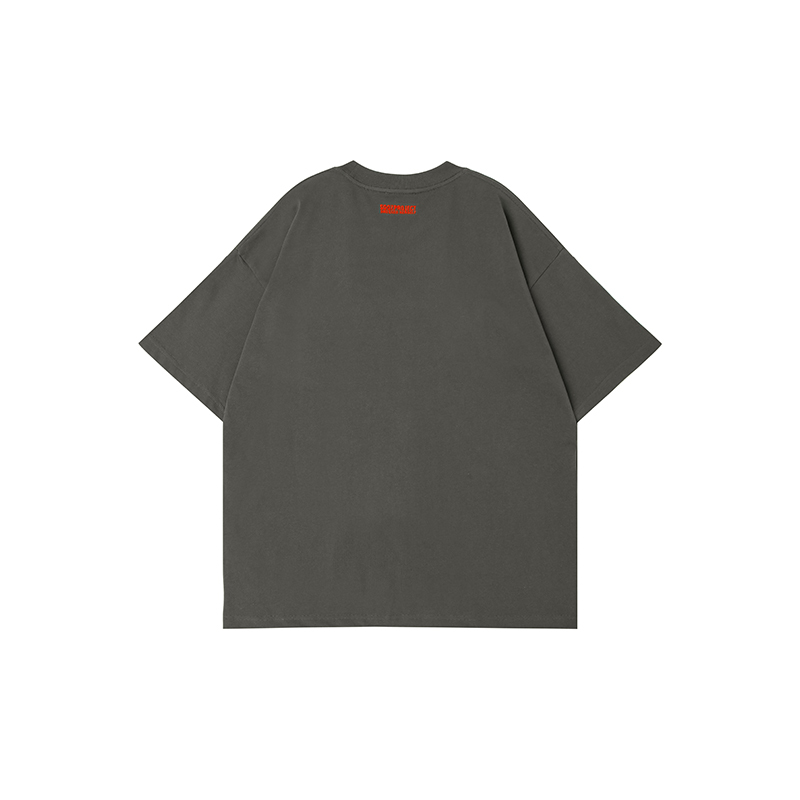 3D Question Mark Cotton Padding Oversized Crewneck Short Sleeve T-Shirt - Couples