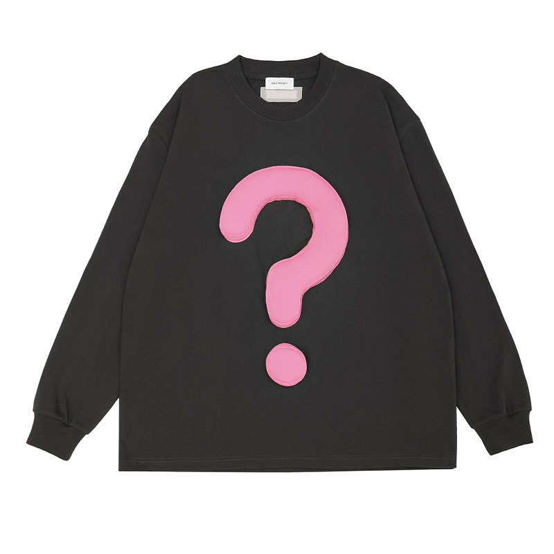 Question mark long sleeve T-shirt