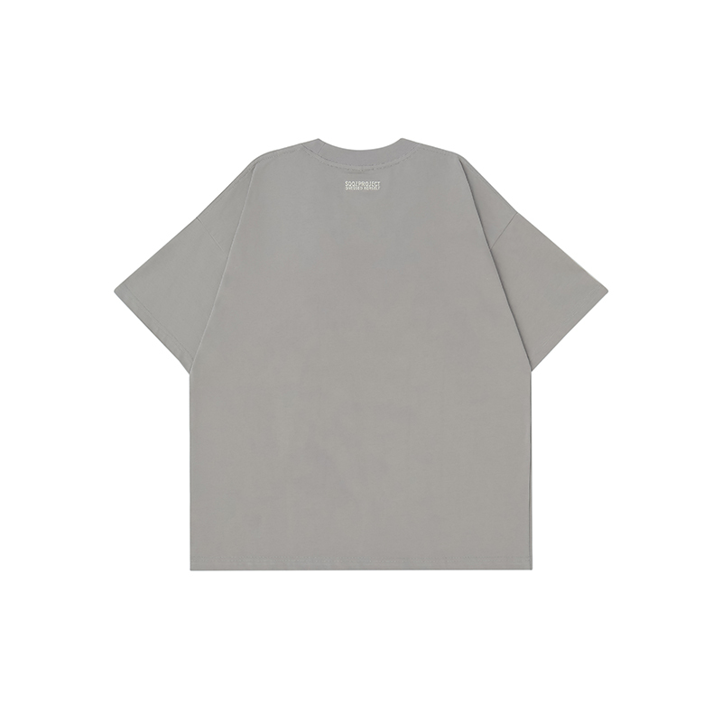 Cotton-filled 3D Raised Bone Graphic T-shirt Hand-printed Design Crewneck Unisex Oversized Comfort Streetwear Top SQQZ PROJECT Original