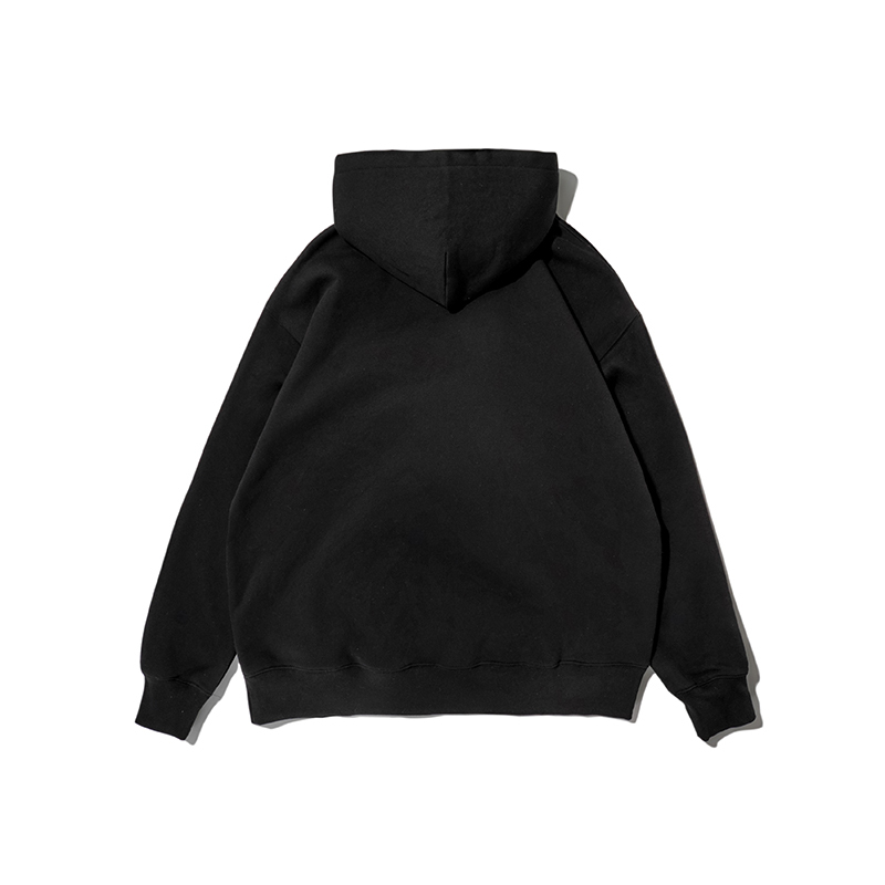 3D Single Heart Cotton Padding Oversized Crewneck Long Sleeve Sweatshirt - Unisex