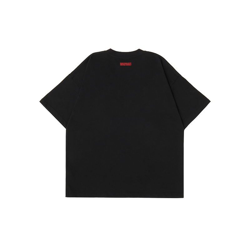 Cotton-filled 3D Raised Hand Gesture Graphic T-shirt Hand-printed Design Crewneck Unisex Oversized Comfort Streetwear Top SQQZ PROJECT Original