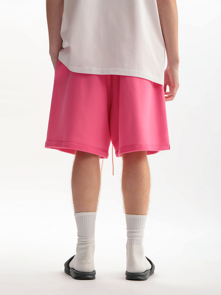 460GSM Chino Roll-Up Hem Shorts Convertible Cuff Design Minimalist Summer Versatile Bottom SQQZ PROJECT Original
