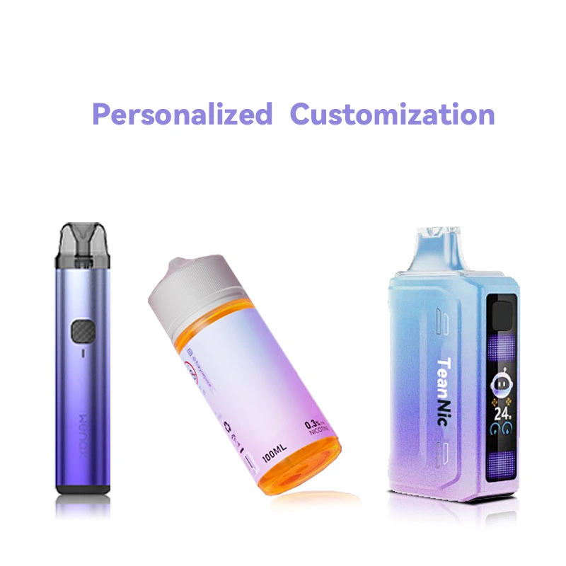 Customized nicotine product options