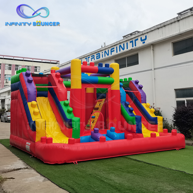 Custom Inflatable Jumping Castle With Slide Combo