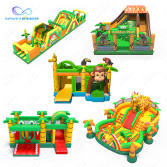 Inflatable Combo | Forest-Themed Inflatable Playground | Infinity Bouncer