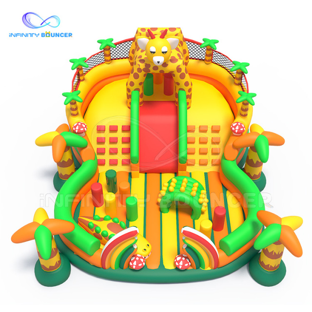 Inflatable Combo | Forest-Themed Inflatable Playground | Infinity Bouncer