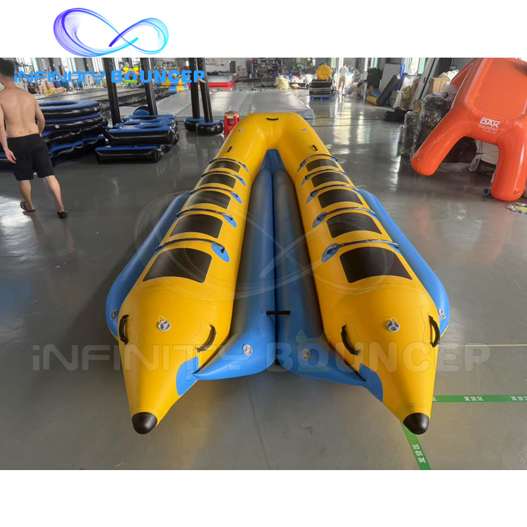 10-Seater Flying Fish Banana Boat | Inflatable Water Game Ride ...