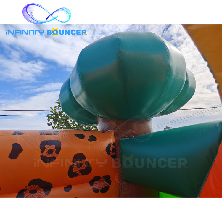 Zebra Theme Inflatable Combo | Bounce, Climb & Slide for Rentals | Infinity Bouncer