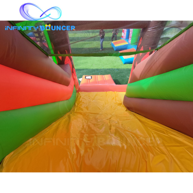 Flaming Pterosaur Inflatable Combo | Bounce, Climb & Slide | Infinity Bouncerpark