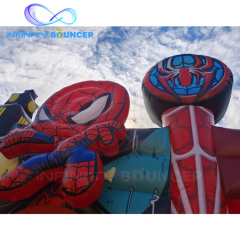 Spiderman 4-in-1 Inflatable Combo | Bounce, Climb & Slide | Infinity Bouncerpark