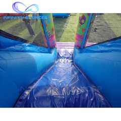 Birthday Cake 3-in-1 Candy Inflatable Combo | Slide & Bounce | Infinity Bouncepark