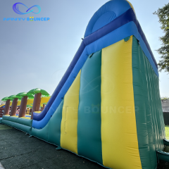 Large Jungle Theme Inflatable Water Slide | Parks & Rental Use | Infinity Bouncer