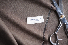 T2704 (440GR/MT) 100% Merino Wool Whipcord（Price for 0.1MT）