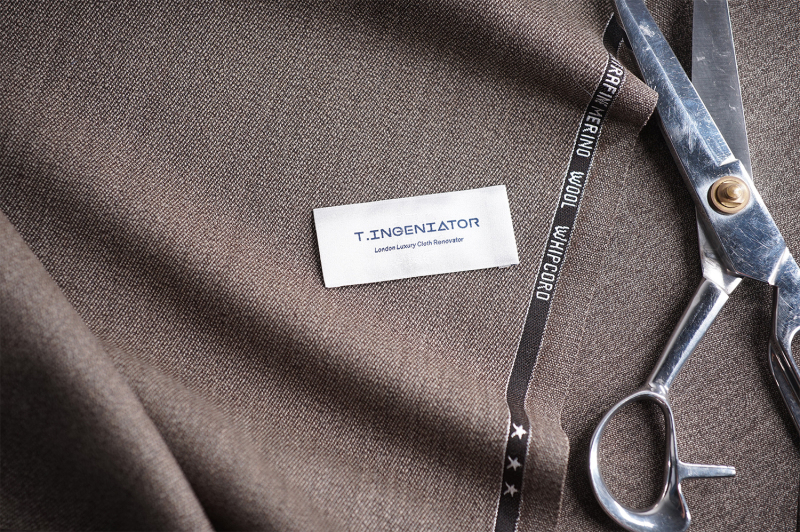 T2704 (440GR/MT) 100% Merino Wool Whipcord（Price for 0.1MT）