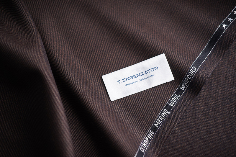 T2706 (440GR/MT) 100% Merino Wool Whipcord（Price for 0.1MT）