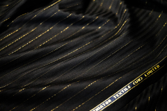 T0007（280GR/MT）100% Super 150's Luxury Merino Wool & 24K Gold Thread（Price for 0.1MT）