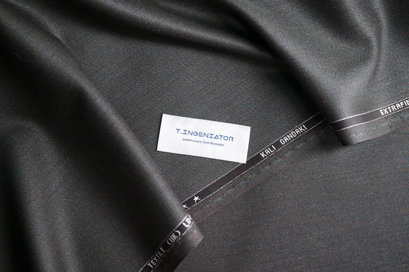 T2710A (440GR/MT) 100% Merino Wool Whipcord（Price for 0.1MT）