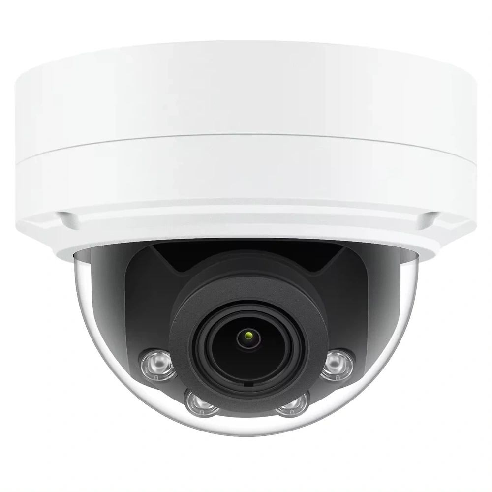 5MP IP Camera 4X Zoom Camera Support Human Vehicle Detection 30m IR Distance Built in Mic H.265 IP66