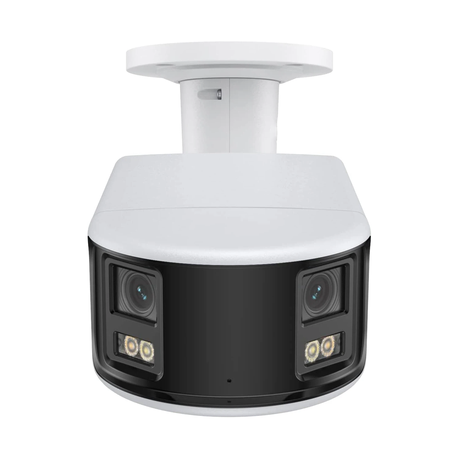 HK OEM POE IP Camera CCTV 8MP Dual Lens Panoramic Camera Bullet