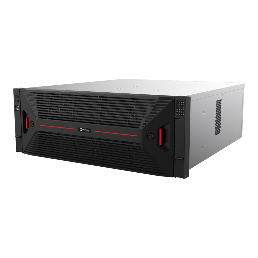 Anpviz 8K 128CH NVR H265+ 16SATA interface Max 320TB capacity AI Motion Detection 4K video output Enterprise NVR