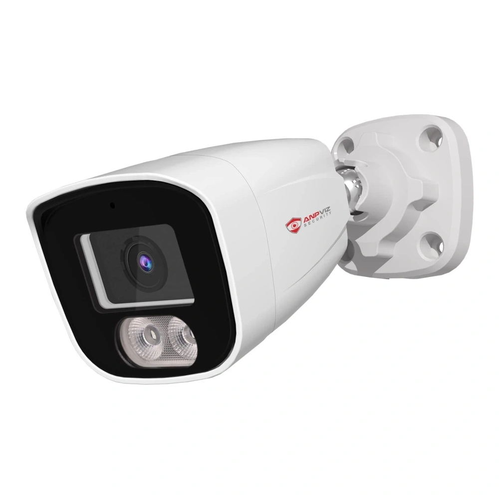 Anpviz 4MP ip camera cctv camera mini Bullet Network Camera outdoor IP66 Built in Microphone One ways audio IR 30m WDR H.265 P2P