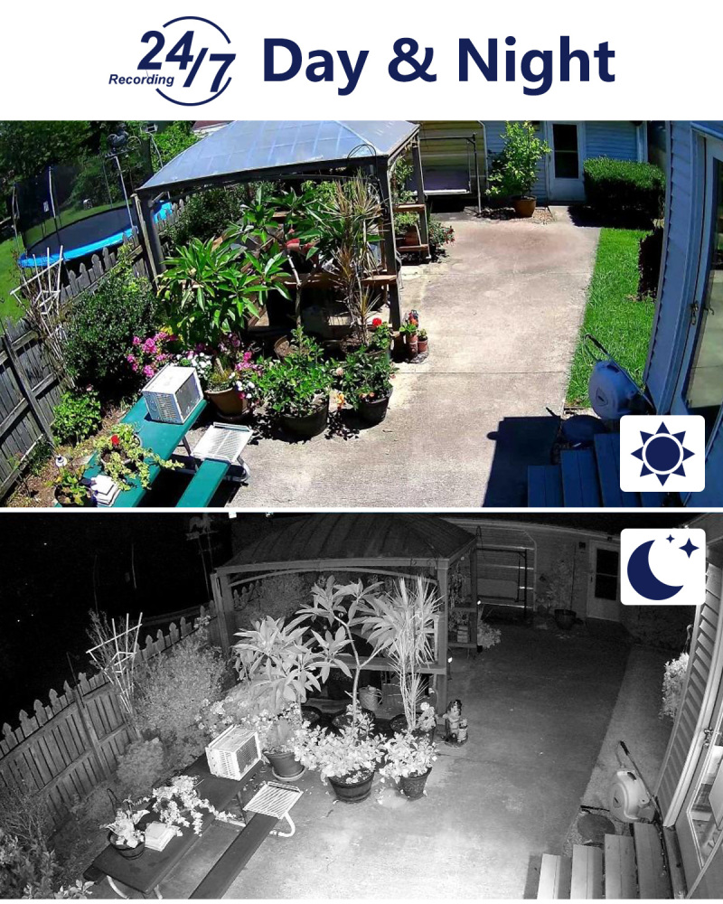Anpviz 155° Super Wide Angle POE Camera with Mic/Audio, 6MP(3072x2048) POE IP Camera Outdoor, Night Vision 100ft with 2.1mm Lens, IP66 Weatherproof Metal Security Dome Camera