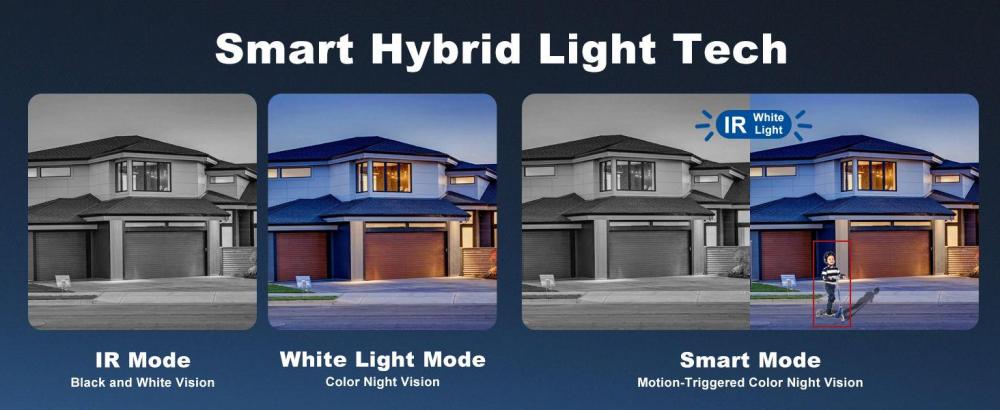 Anpviz 6MP Outdoor Security Camera Smart color night vision POE Camera Built in mic Human Detection Full metal Housing Camera