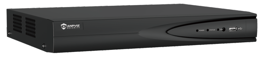 Anpviz 8 Channel 8MP NVR 4K HDMI 1 SATA Up to 8TB Network Video Recorder Motion Detection AI Support H.265+ IP Home Security Camera System