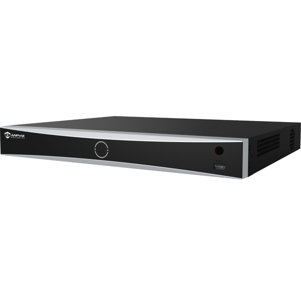 Anpviz 16CH 12MP NVR  2SATA Up to 32TB VCA Facial Recognition Network Video Recorder H.265+