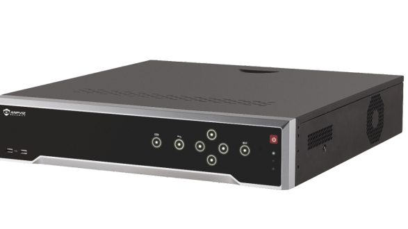 Anpviz 32CH 32MP POE NVR 16 PoE Port 4SATA Up to 64TB VCA 2 HDMI/VGA Network Video Recorder H.265+ Guard Vision