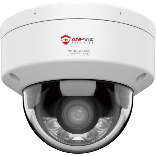 Anpviz AI ISP ColorVu IP Camera 8MP Full Color Dual-Array Mic VCA3.0 IPC 4MP NEMA 4X Dome Camera IP67/IK10 130db WDR
