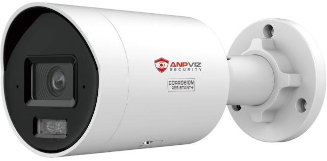 Anpviz 8MP Full Color Dual-Array Mic AI ISP ColorVu IP Camera VCA3.0 IPC Dual Light 4MP NEMA 4X Bullet Camera IP67130db WDR