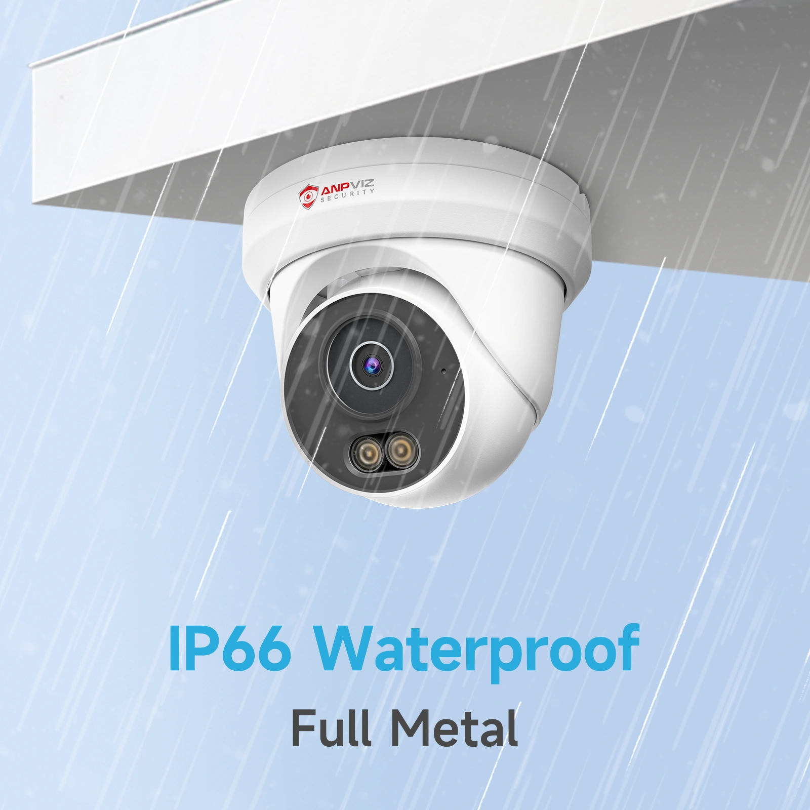 Anpviz 5MP Outdoor PoE Security Camera with Mic