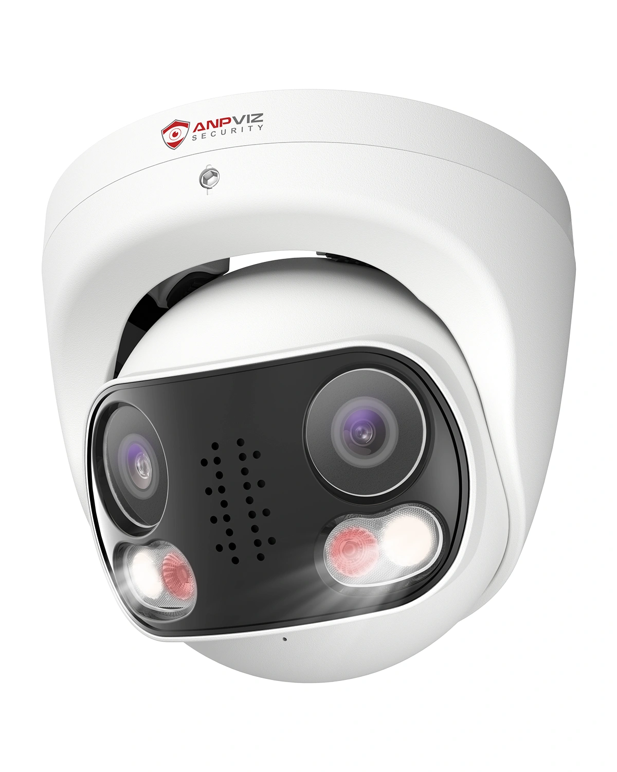 Anpviz 8MP 180° Panoramic Security Camera – 4K Dual Lens