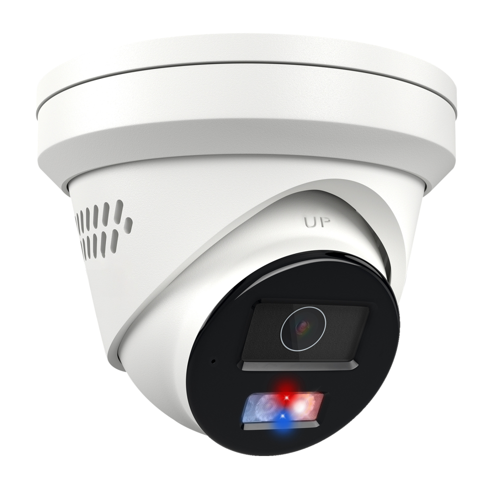 Anpviz 8MP PoE IP Camera, Active Deterrence Strobe Red & Blue Light and Audio Alarm, 4K Security Camera Outdoor, 2 Way Audio, Smart Color Night Vision, Human Vehicle Detection, 2.8mm Lens Wide Angle, IP67 Waterproof