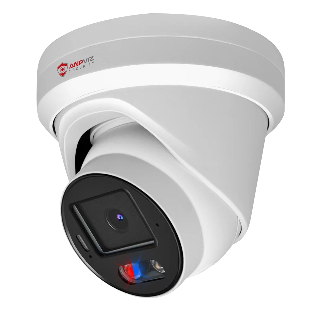 6MP IP Camera Security Bullet POE Outdoor Camera Smart Red and