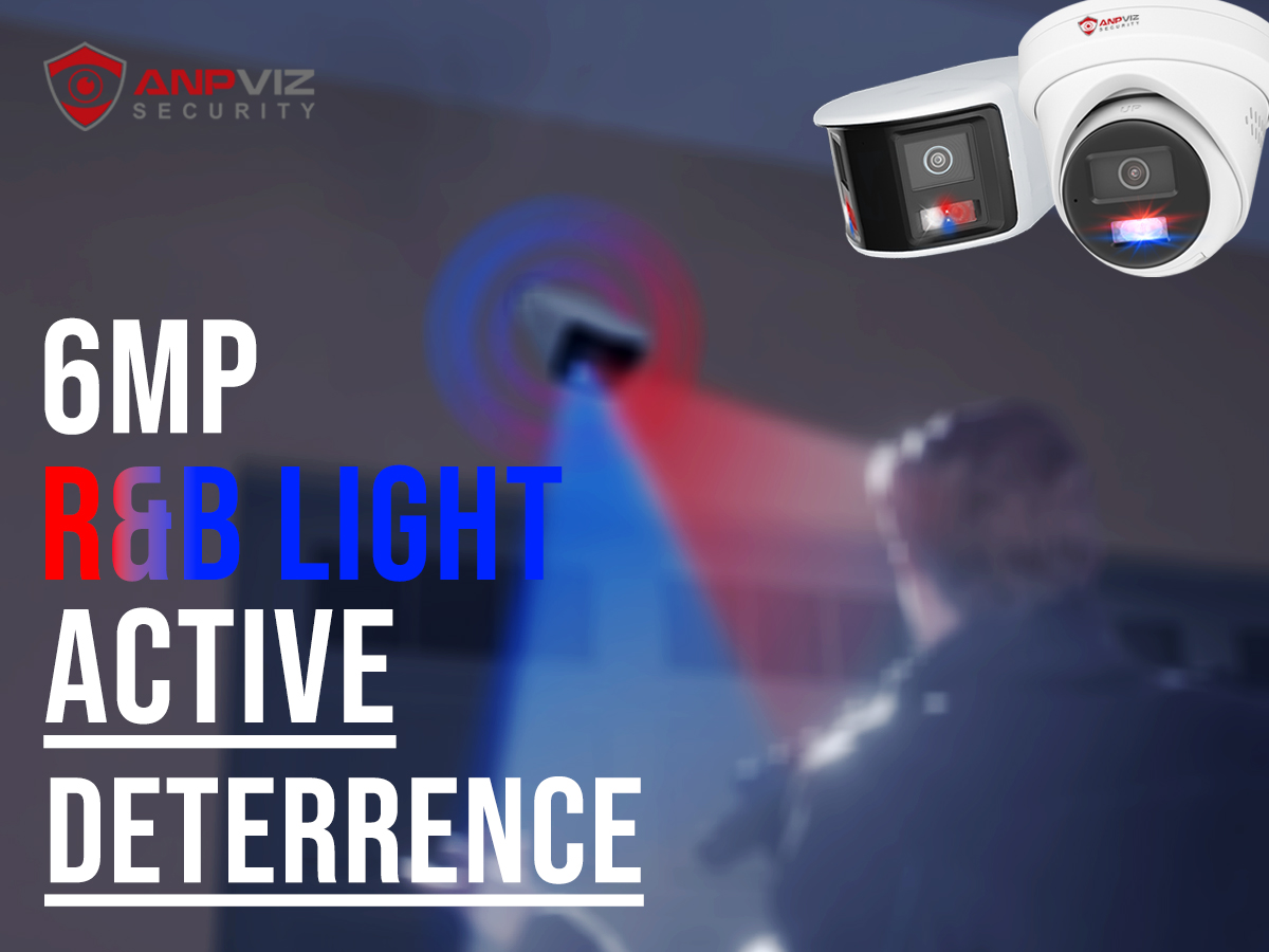Stop Threats Before They Start: Active Deterrence Security Camera